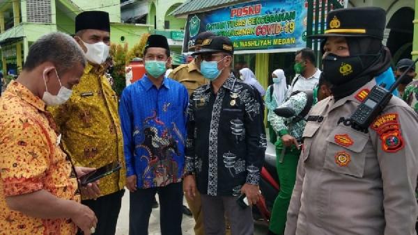 Kemenag Pastikan Siswa Madrasah di Medan Patuhi Prokes