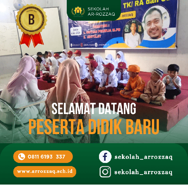 SELAMAT DATANG PESERTA DIDIK BARU