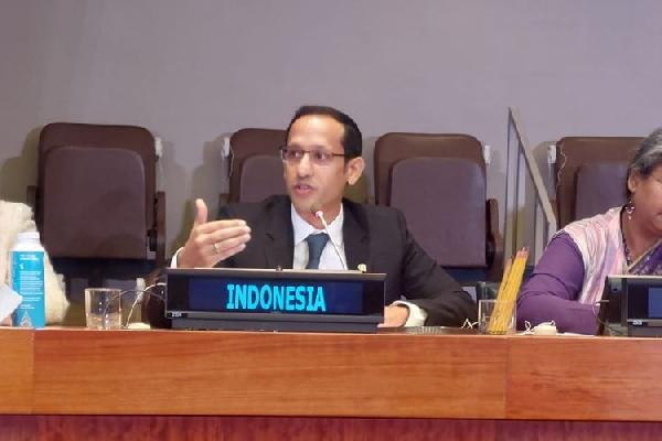 Tingkatkan Pendidikan, Nadiem Rangkul Menteri Pendidikan Singapura 