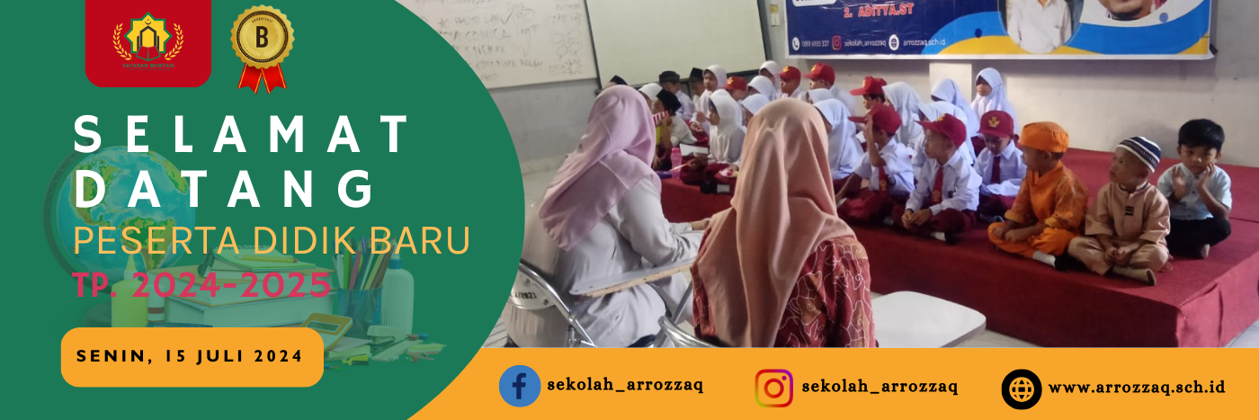 SELAMAT DATANG PESERTA DIDIK BARU